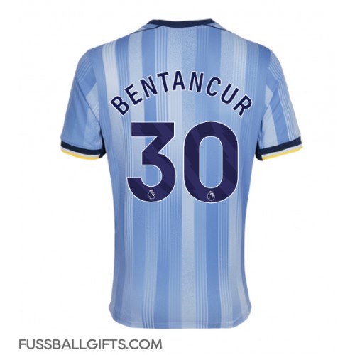 Tottenham Hotspur Rodrigo Bentancur #30 Fußballbekleidung Auswärtstrikot 2024-25 Kurzarm